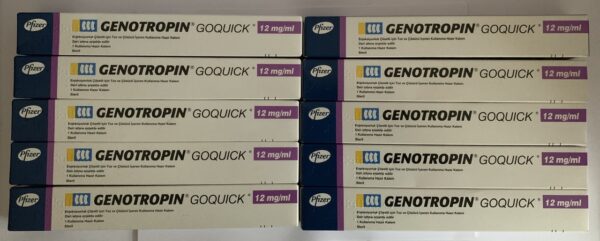 Pfizer Genotropin 12mg Go Quick Pen x 10 Pens Bundle DISCOUNT